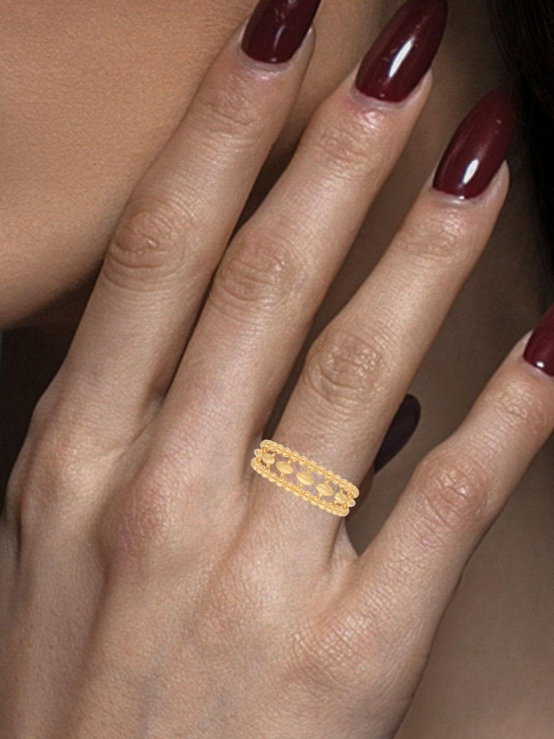 C KRISHNIAH CHETTY JEWELLERS PVT LTD 22Kt Gold Finger Ring 3.82g