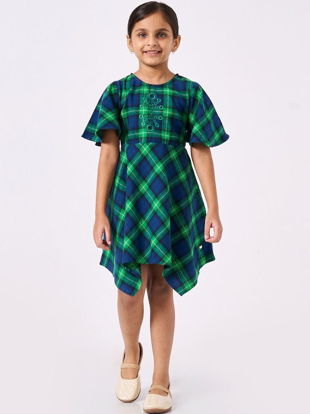 Ed A Mamma Checked Dress