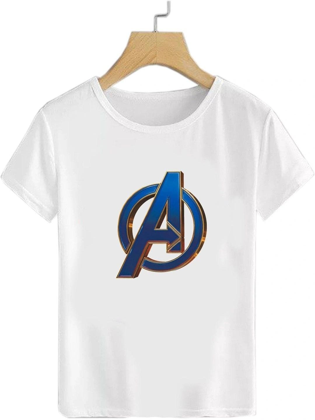 Moda Rapido Kids Brand Logo Avengers Printed T Shirt
