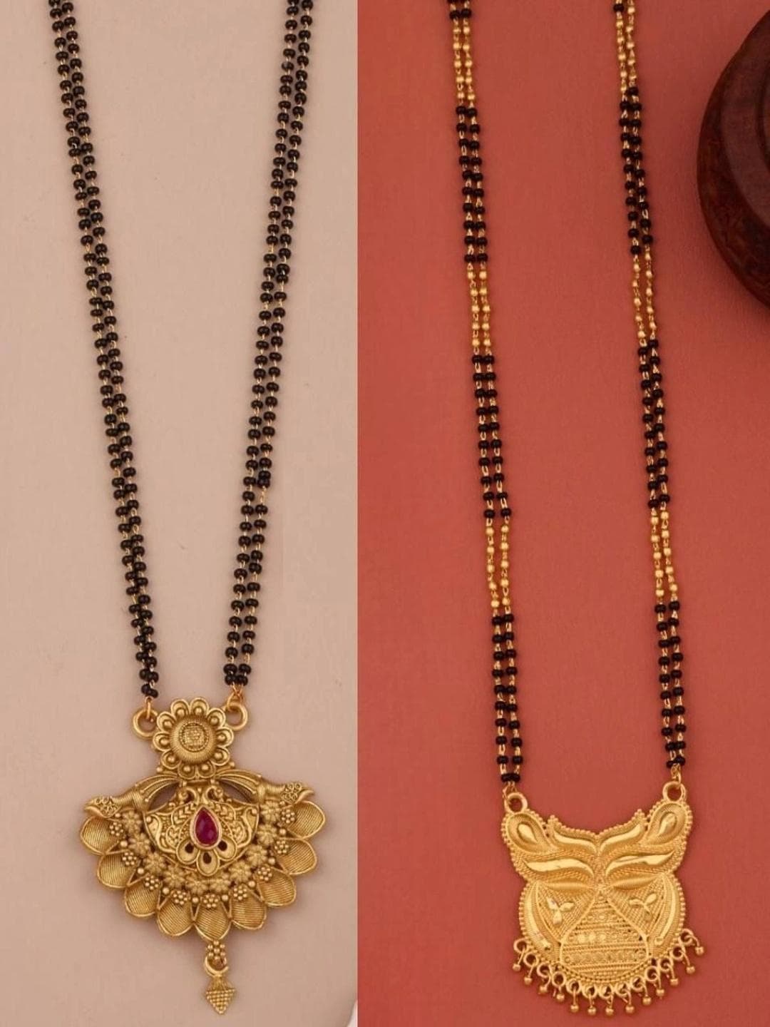 Wuzong Gold Plated Mangalsutra