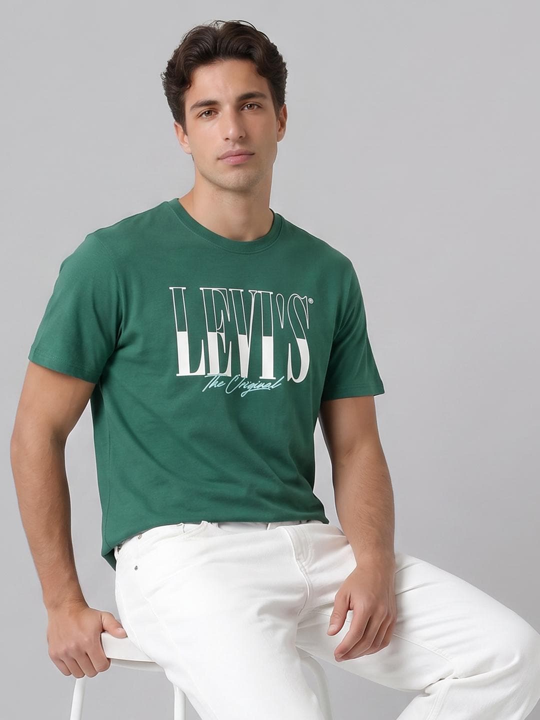 Levis Slim Fit Brand Logo Printed T Shirt
