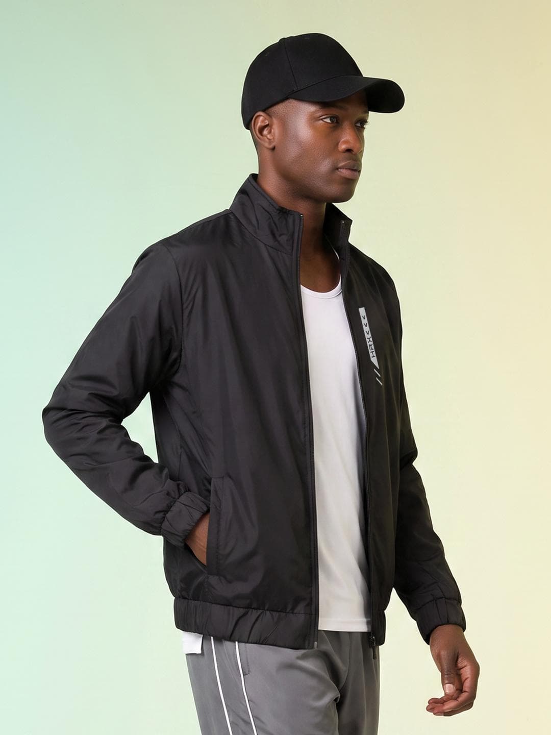 HRX By Hrithik Roshan Mock Collar Sporty Jacket