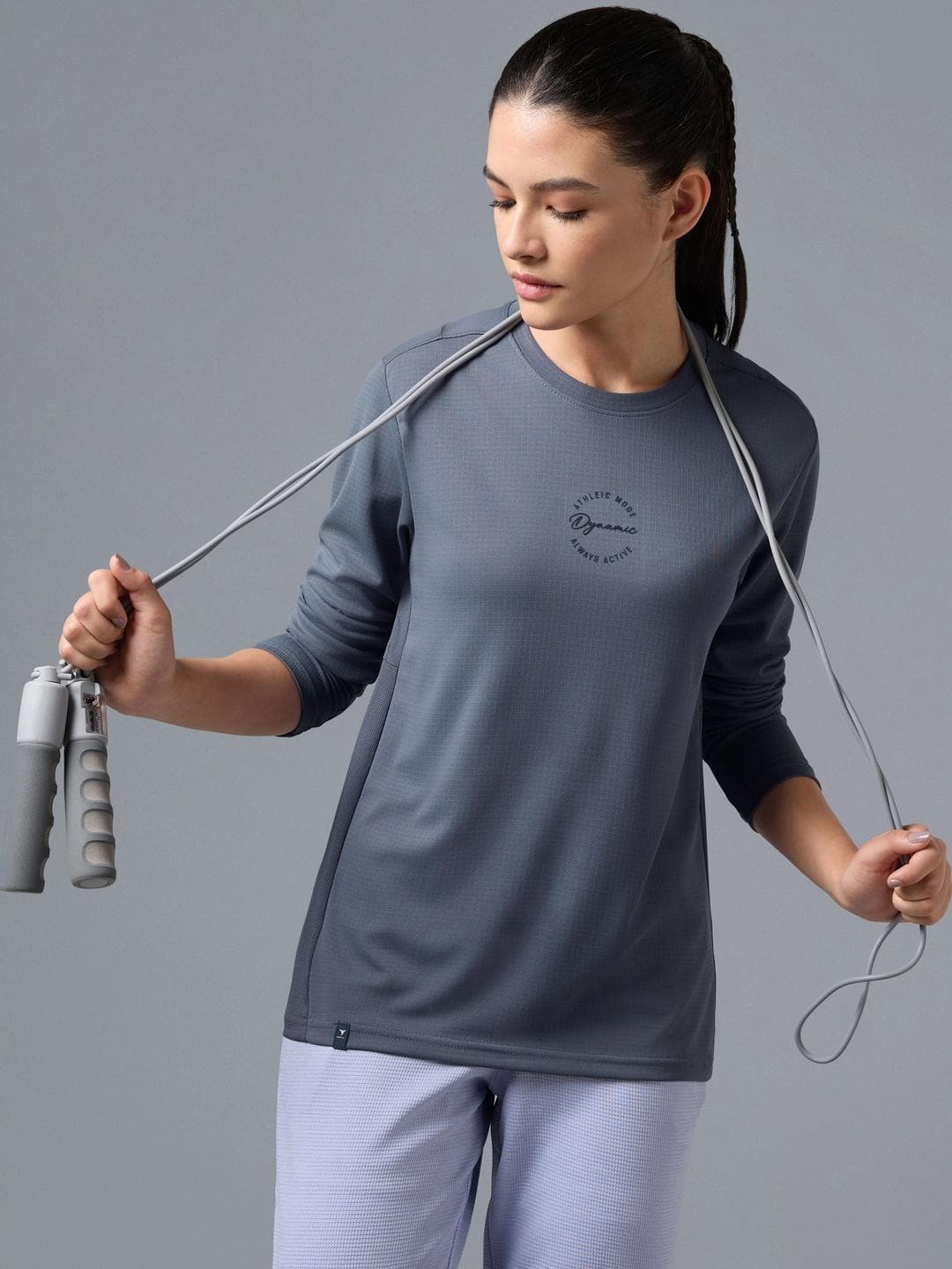 Technosport Women Brand Logo T Shirt