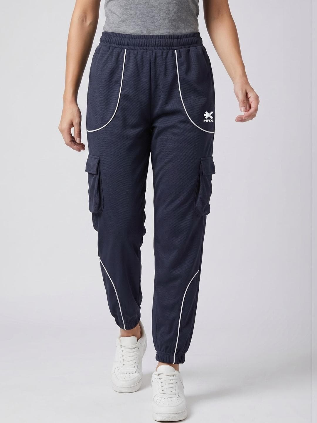 HRX By Hrithik Roshan Women Regular Fit Brand Logo Training Cargos