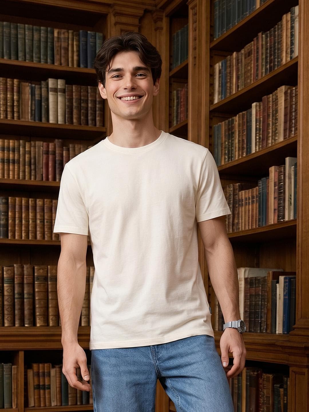 Aeropostale Brand Logo Printed Pure Cotton T Shirt