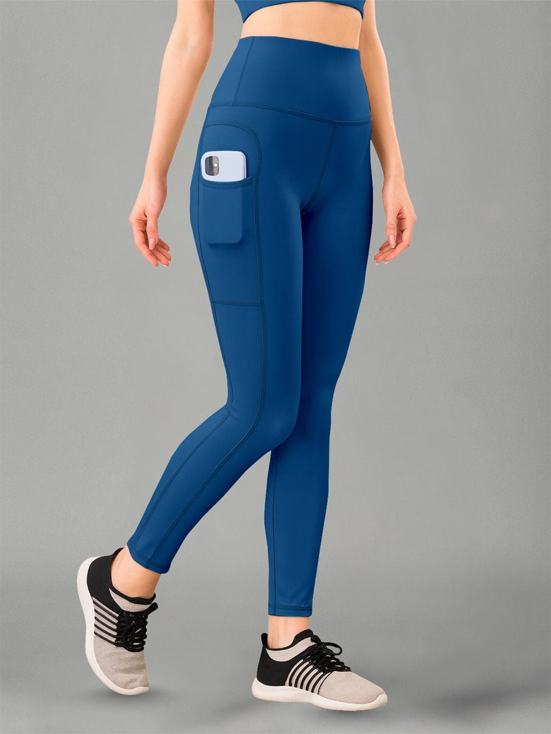 POOJARAN SAREE Women Slim Fit Gym Training Track Pants Workout Tights
