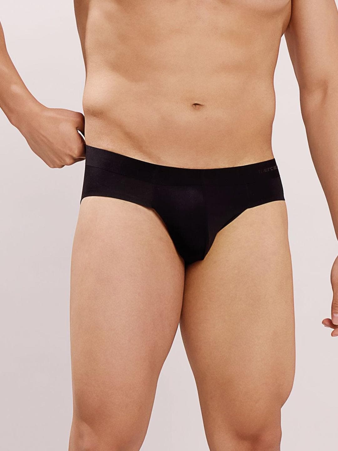 MERCAZE Men Anti Bacterial Seamless Basic Briefs