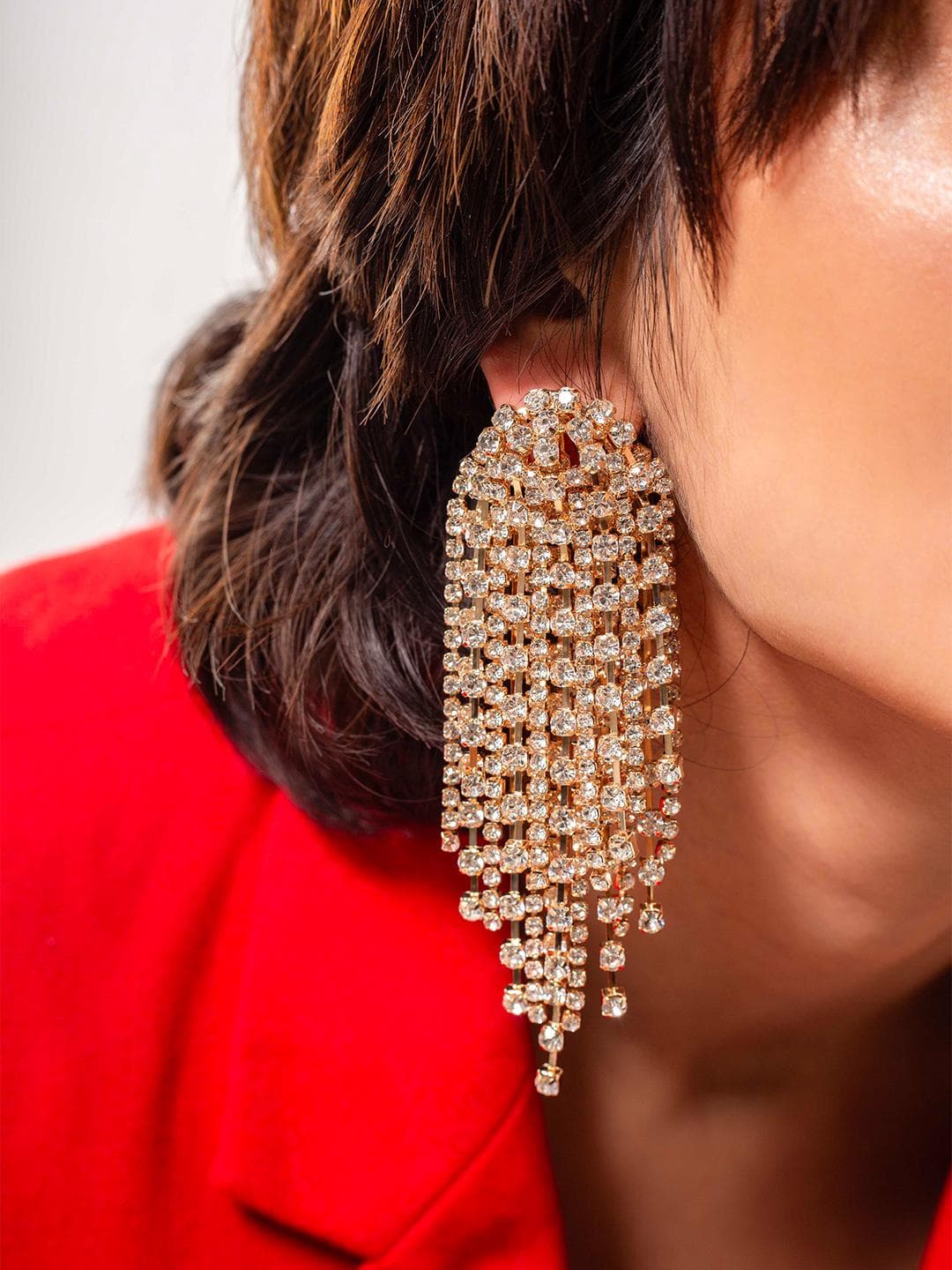 MINJI AND CO. Contemporary Drop Earrings