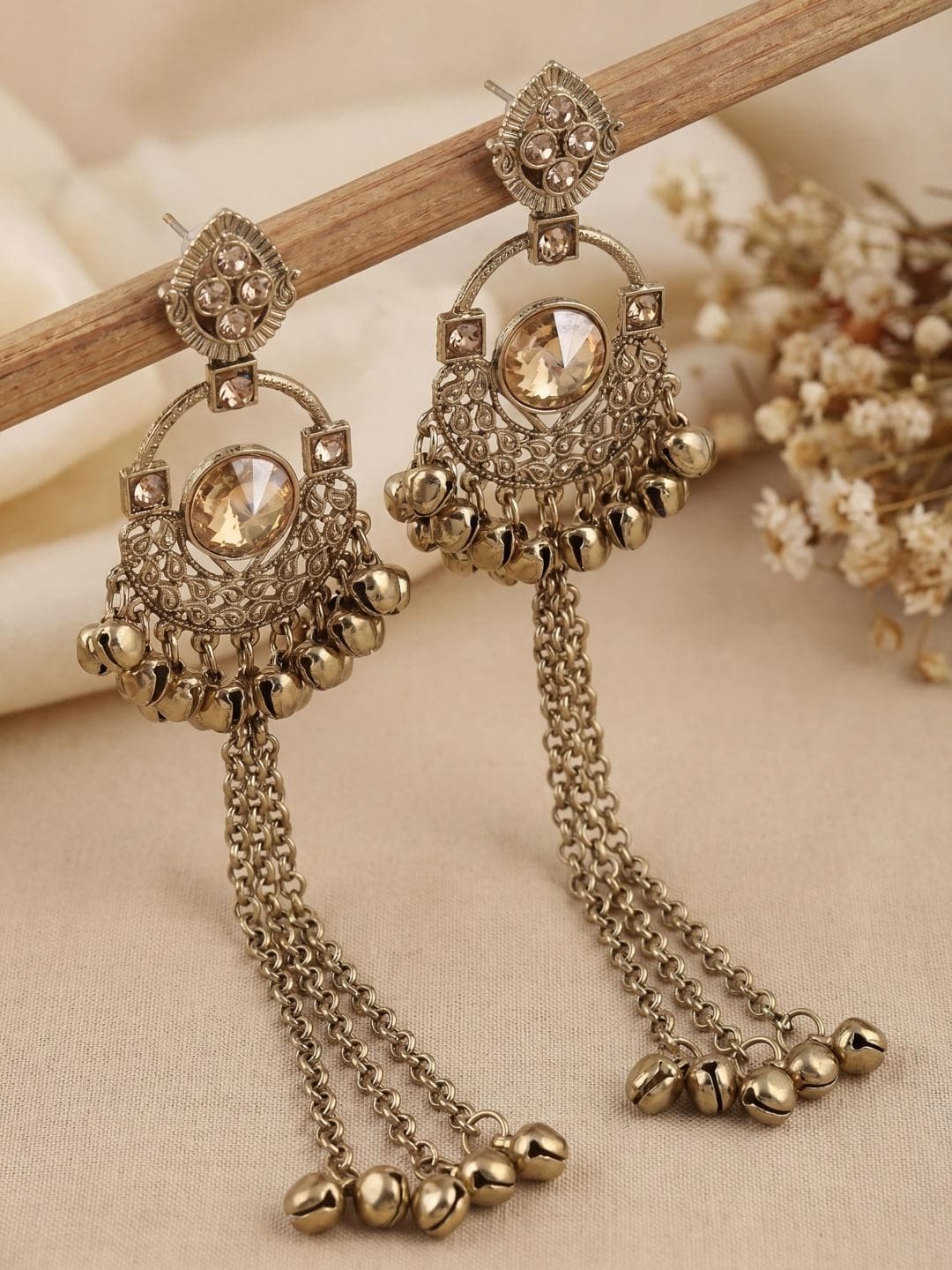 OutRoyal Geometric Drop Earrings