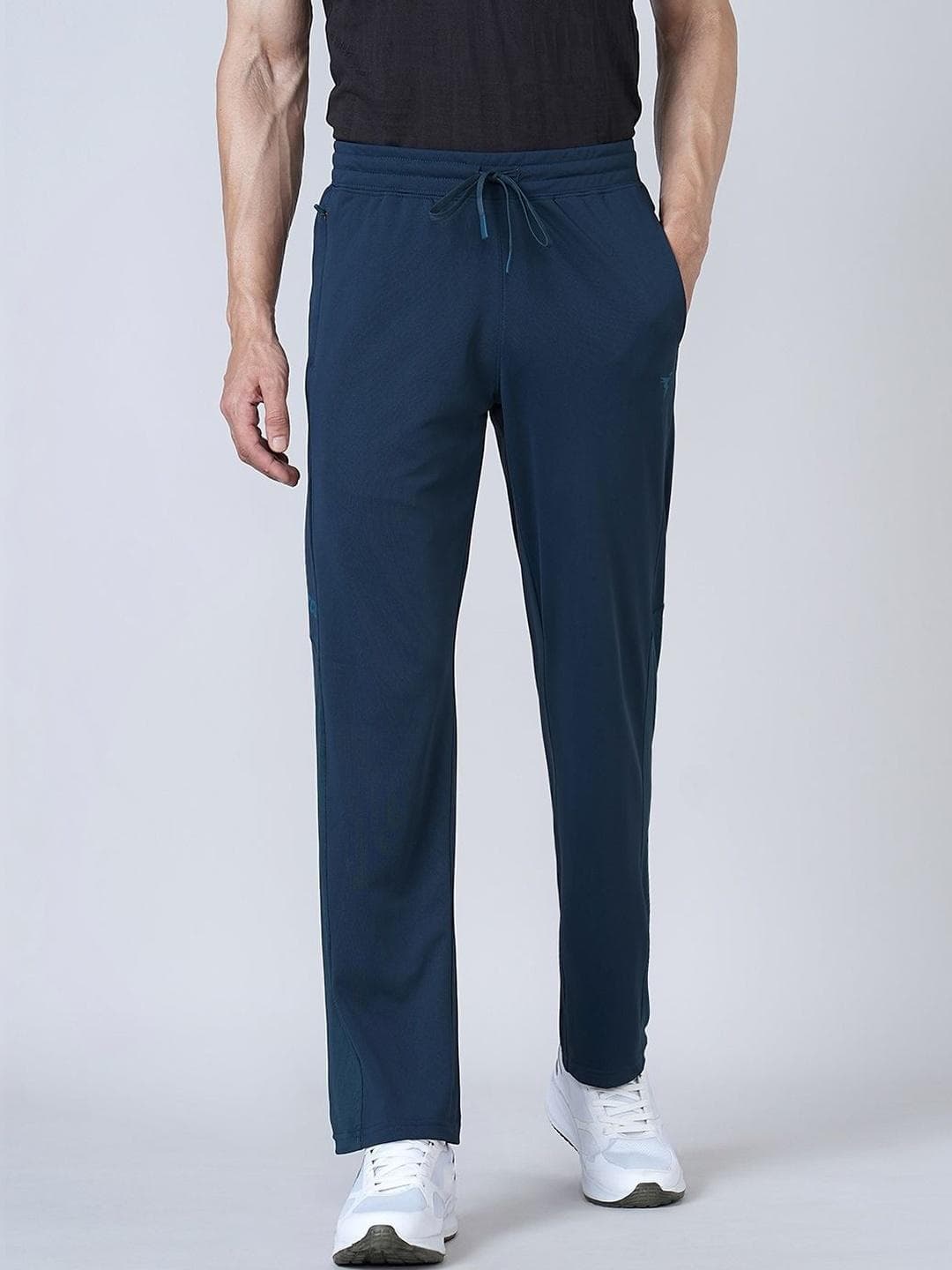 Technosport Men Slim Fit Brand Logo Training Track Pants