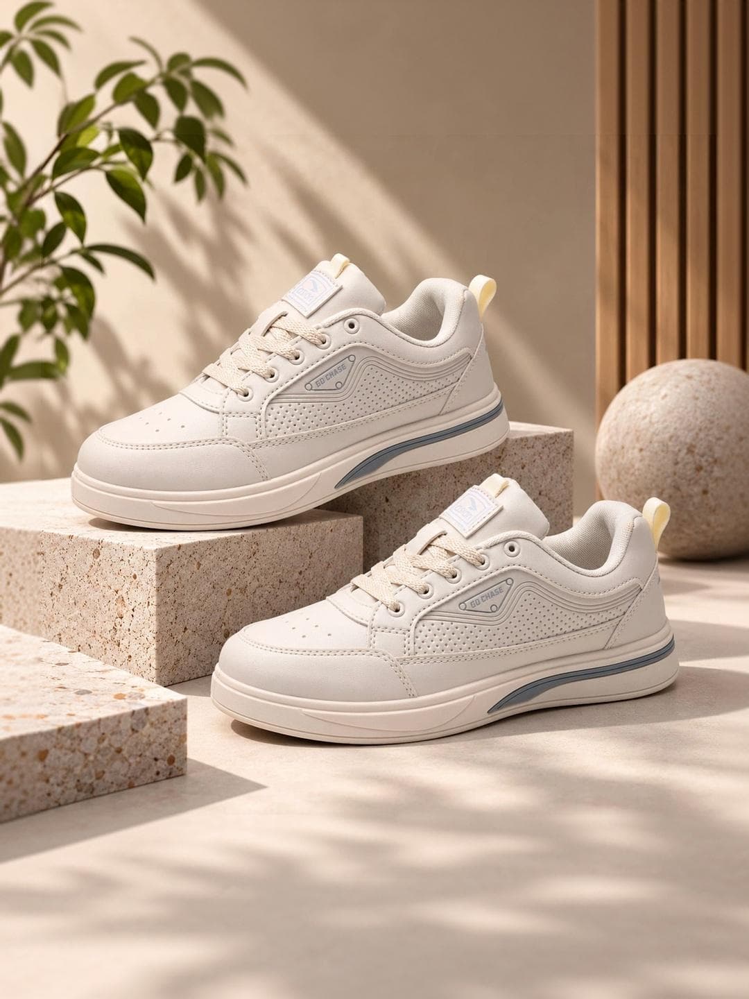 ASIAN Men Perforations Sneakers