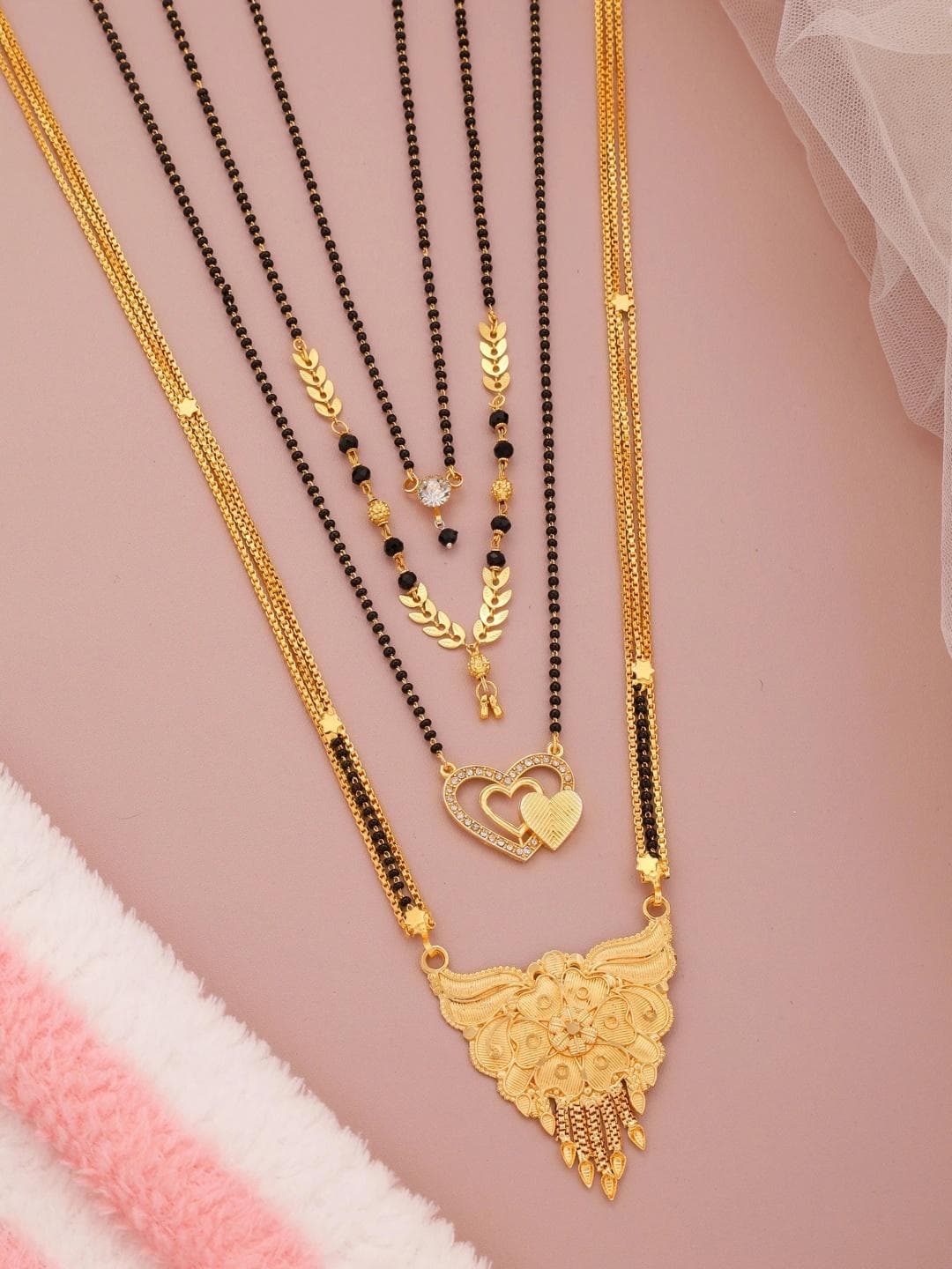 Wuzong Gold Plated Mangalsutra