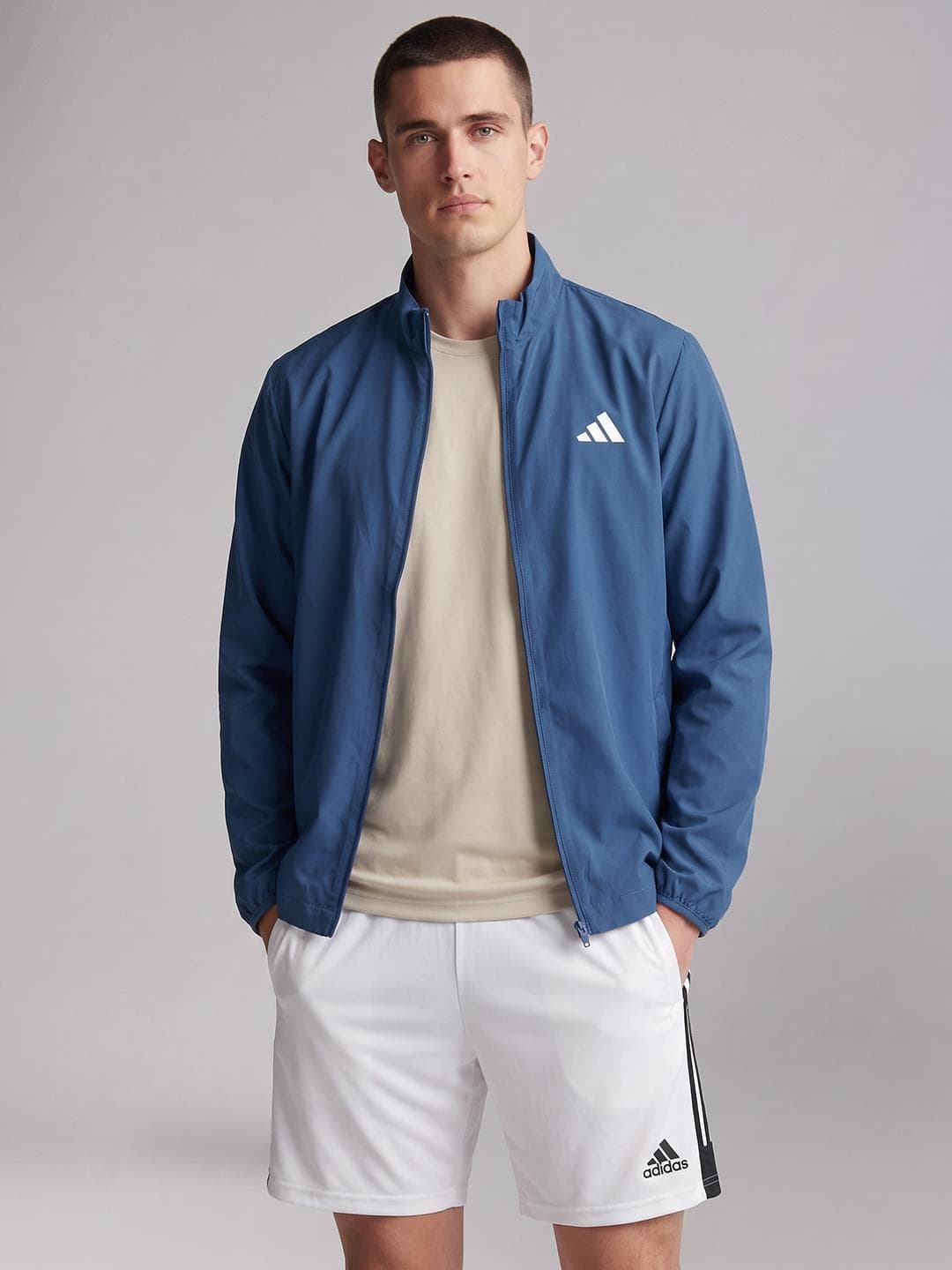 ADIDAS Brand Logo Sporty Jacket