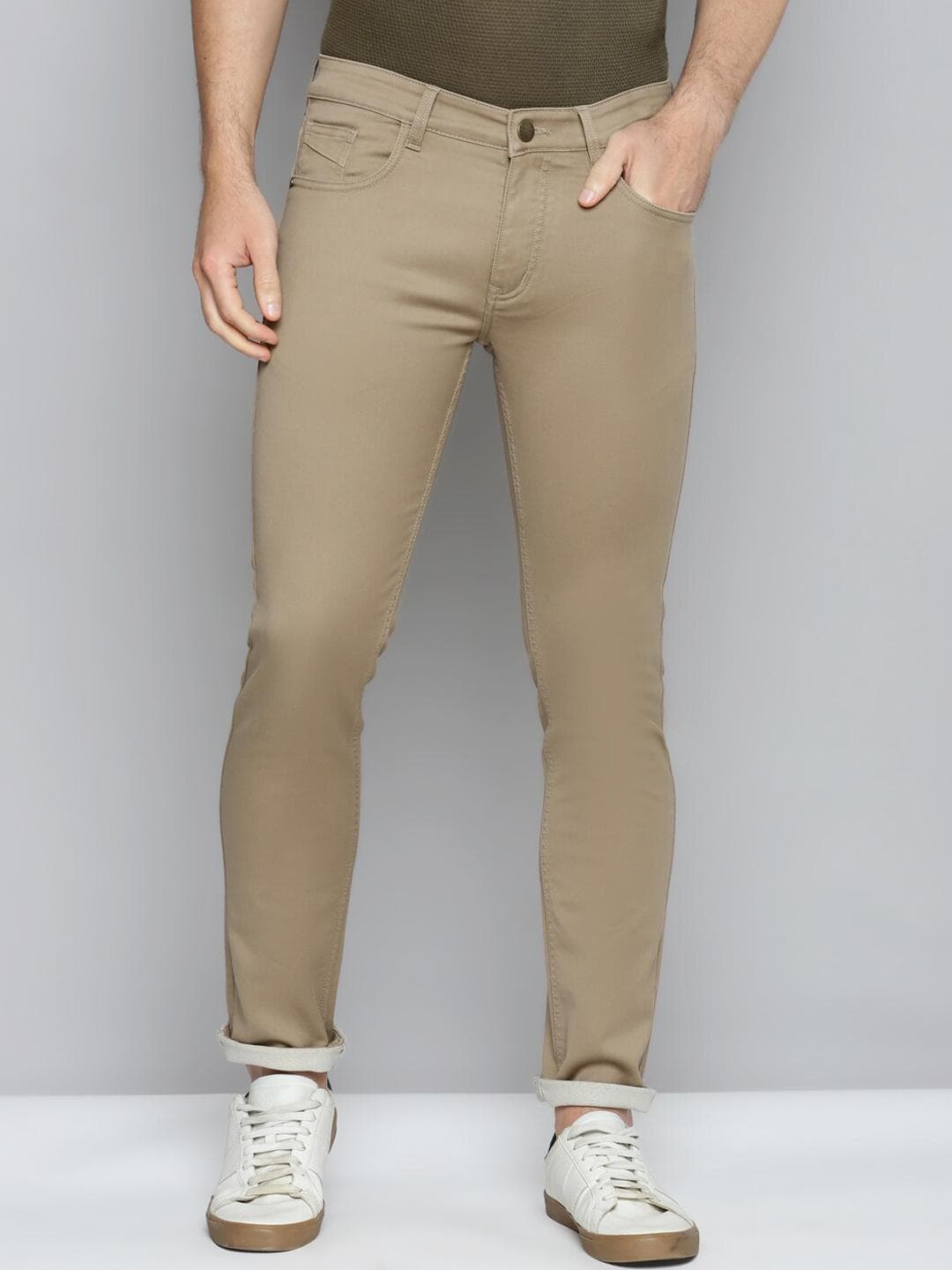Allen Cooper Mens Regular Comfort Stretchable Cotton Jeans
