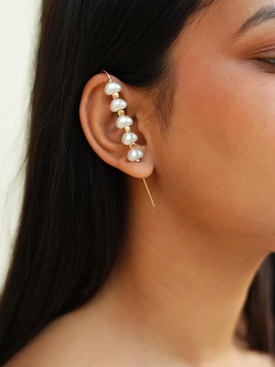 ISHKAARA Gold Plated Classic Ear Cuff