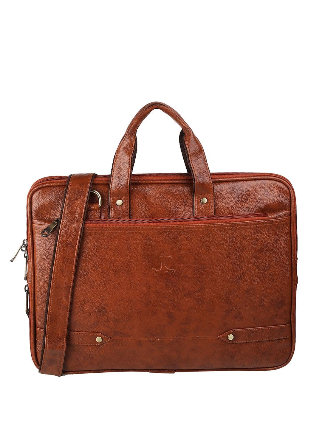 Mochi Women Textured PU Laptop Bag