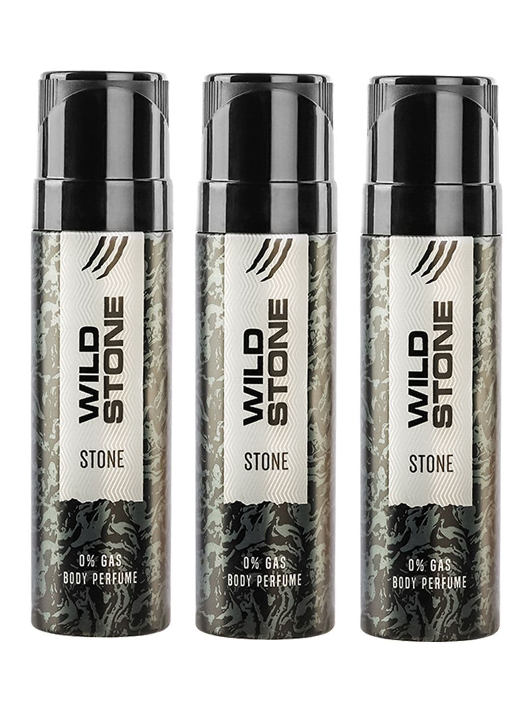 Wild Stone Men Set Of 3 Stone Body Perfume 150 Ml Each
