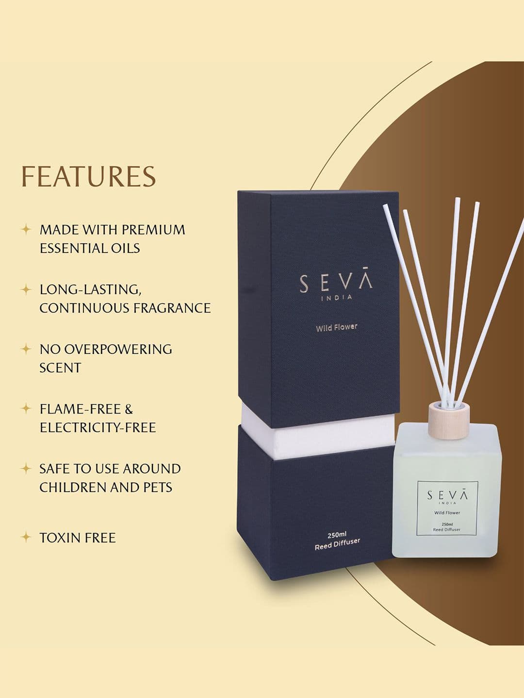Seva Home Diffuser Wild Flower 250 Ml