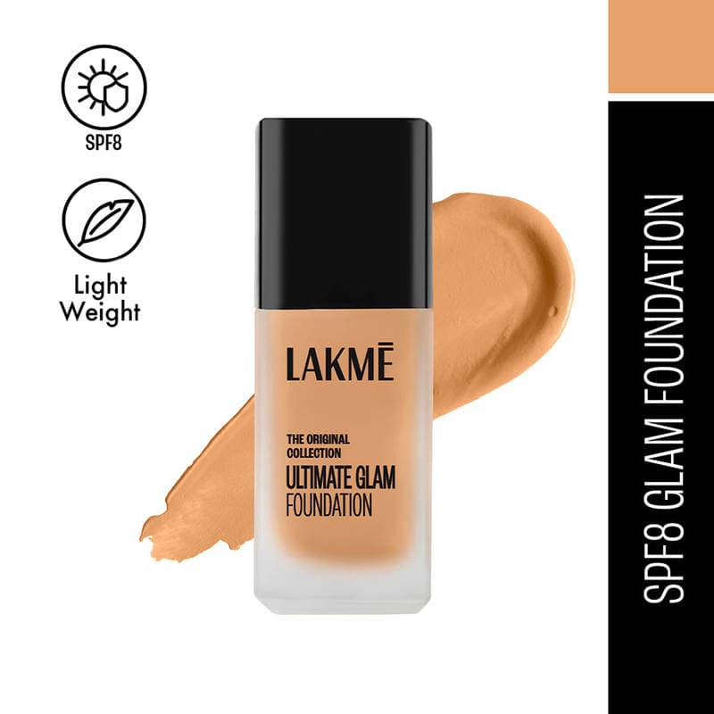 Lakme Invisible Finish Full Coverage Liquid Foundation SPF 8 - Shade 01