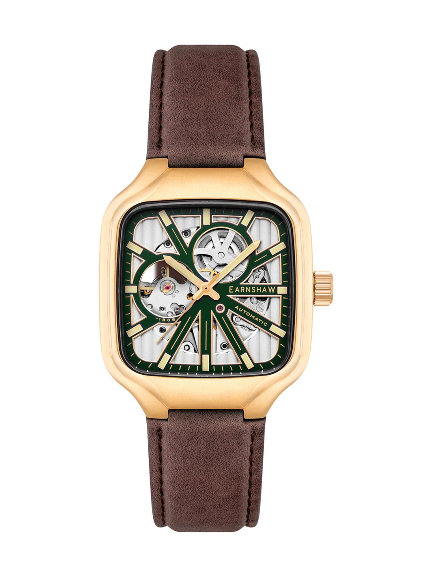 EARNSHAW ES-8294-03 Paxton Skeleton Automatic Watch for Men