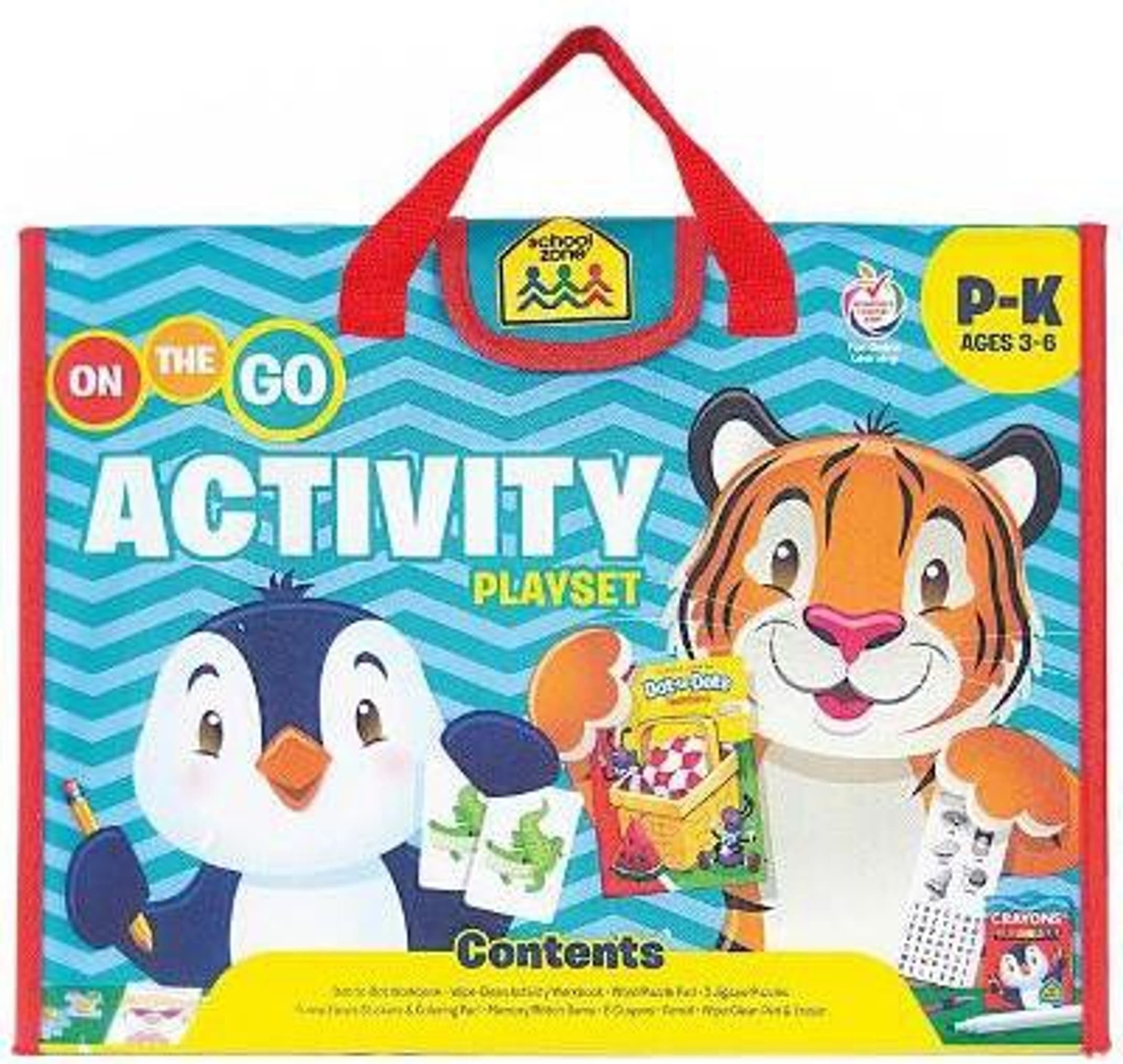 School Zone on the Go Activity Learning Playset (English, General merchandise, Zone School)