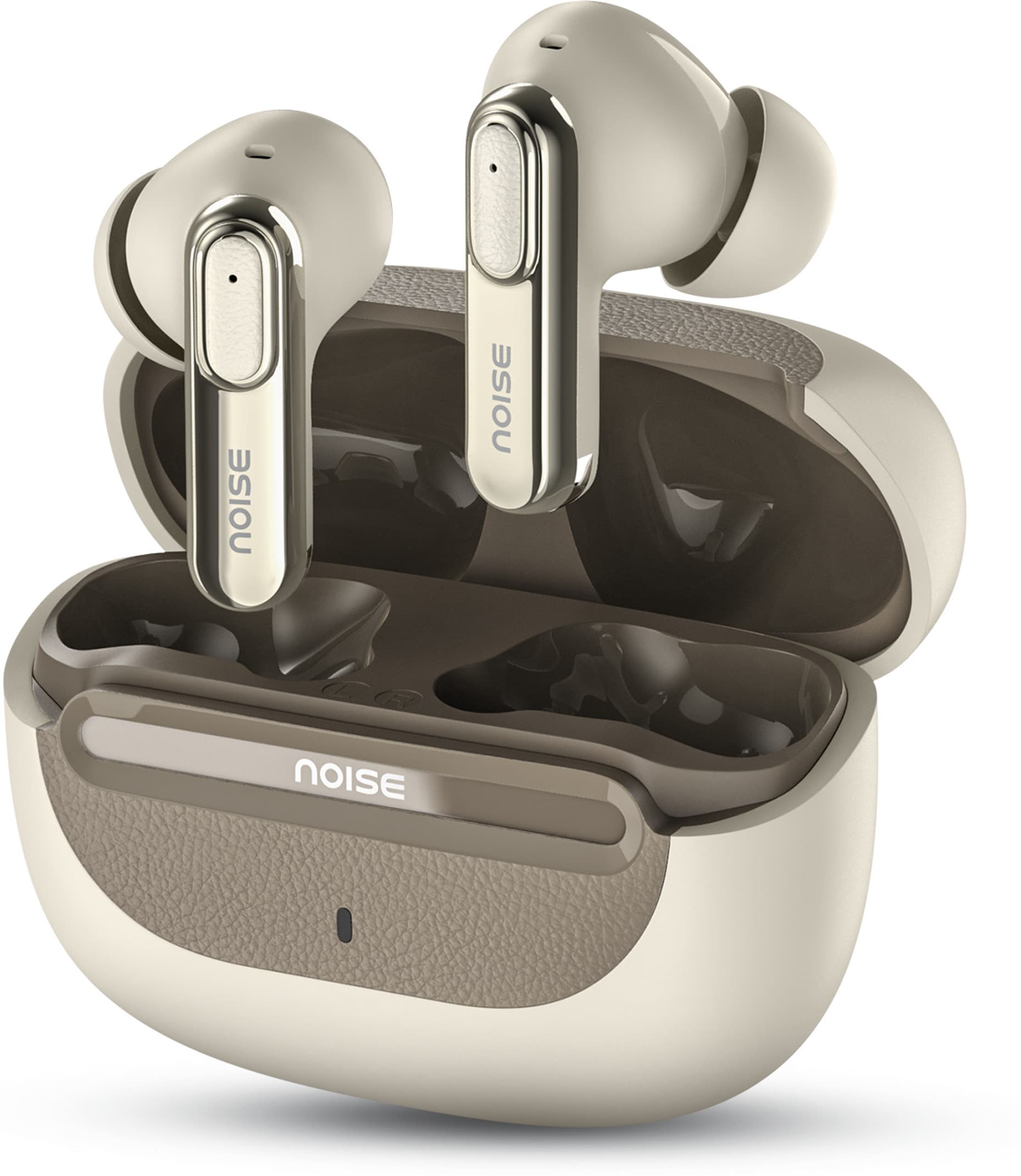 Noise Buds UNO, 40Hrs Playtime, Quad Mic with ENC, Premium Leathe
